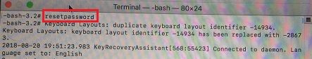 Reset Mac Password Using Terminal in Recovery Mode