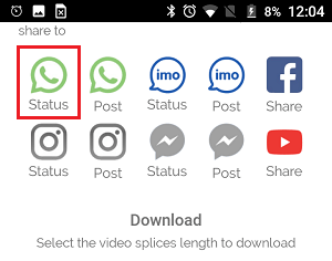 WhatsApp Status Icon