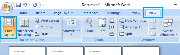 ms word delete page