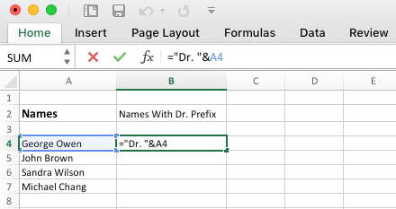 How to Add Prefix or Suffix in Excel - 96