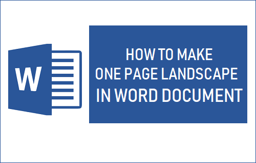 Featured image of post How To Make Landscape On Word : In this article we&#039;ll go over how to change the orientation of a document on google docs to landscape, how to make that the default orientation, and more.