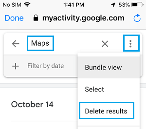 How to Clear Google Maps History on iPhone and Android - 67