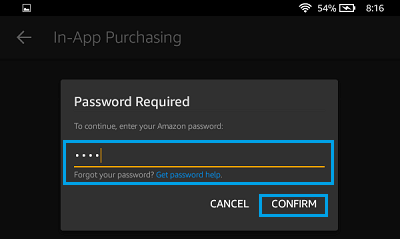 How to Disable All In App Purchases on Kindle Fire - 34