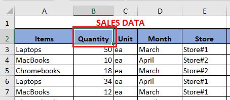 Select Cell in Excel