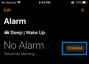 Change Alarm Settings on iPhone