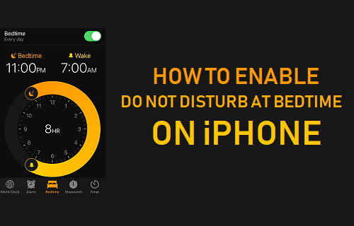 How to Enable Do Not Disturb At Bedtime On iPhone