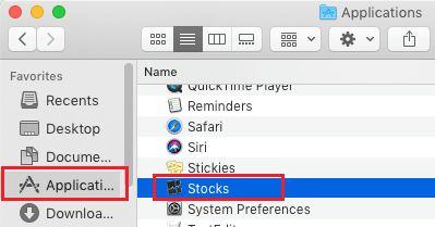 How to Monitor Stocks Using Stocks App For Mac - 20