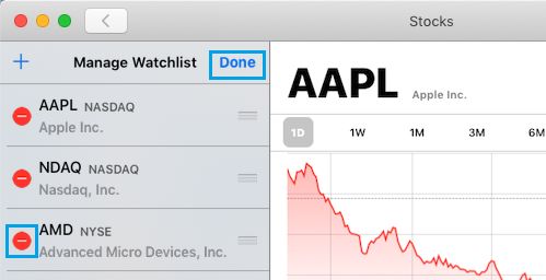 How to Monitor Stocks Using Stocks App For Mac - 11