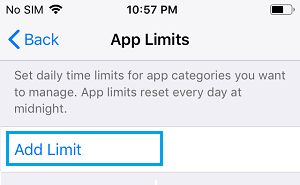 How to Set Time Limit For Apps on iPhone or iPad - 11