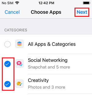 Select Apps to Lock on iPhone