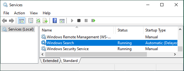 Windows Search Service