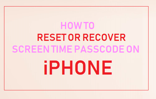 How to Reset Screen Time Passcode on iPhone and iPad - 69