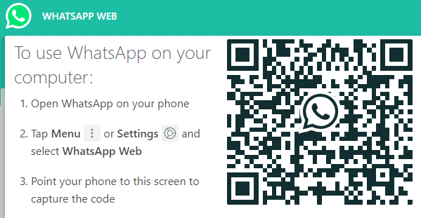 WhatsApp Web QR Code