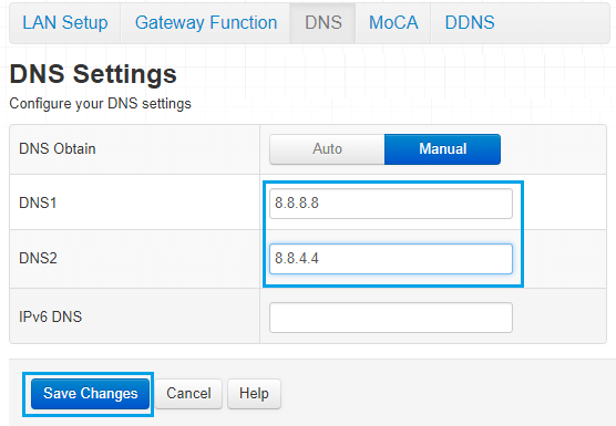 How to Change Router DNS Server - 99