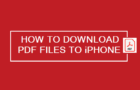Download PDF Files to iPhone