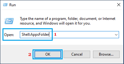 Run Shell:AppsFolder Command