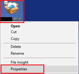 Open File Properties