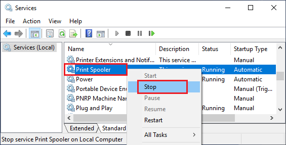 notifikation parti morgenmad Unable to Delete TCP/IP Printer Port in Windows 10