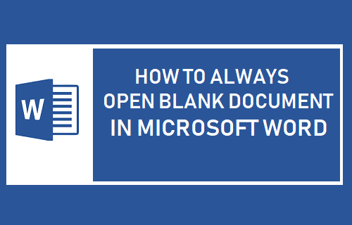 blank word documents open when waking computer