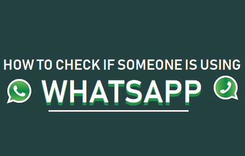 Check if Someone is Using WhatsApp