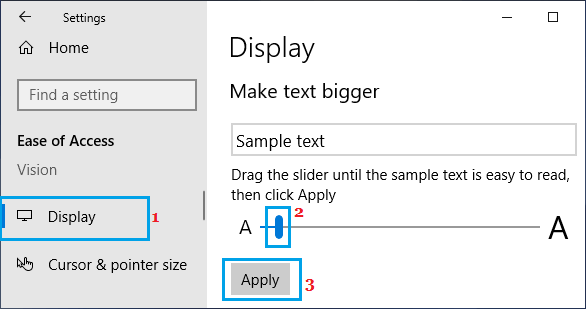 How to Change Text Size in Windows 10 - 31