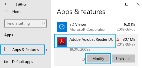 Modify Adobe Acrobat Reader Software