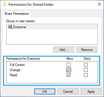 Set Permission Level For Users on Windows Computer