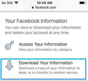 How to Download Facebook Photos on iPhone   Android - 24
