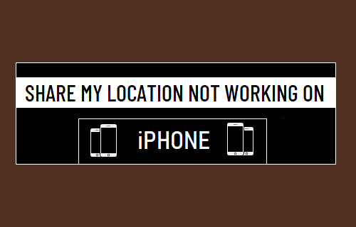 Share My Location Not Working on iPhone