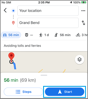 Start Navigating Using Offline Google Maps