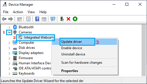 Update Integrated Webcam Driver