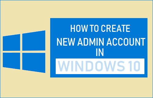 Create Admin Account Windows 10