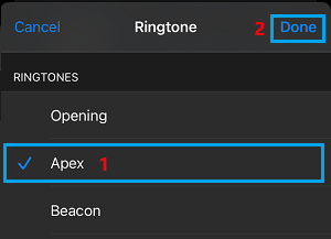 Set Ringtone For Contact On iPhone