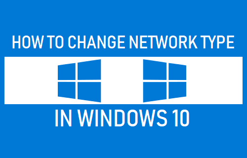 Change Network Type in Windows 10