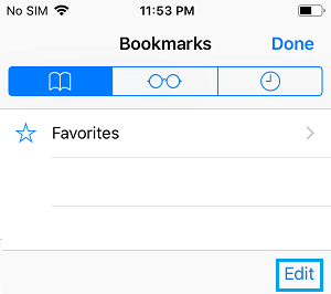 How to Create Bookmarks Folder In Safari Browser on iPhone - 34