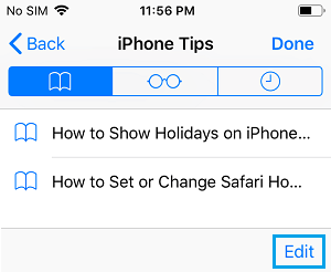 How to Bookmark Webpages on iPhone Safari Browser - 49