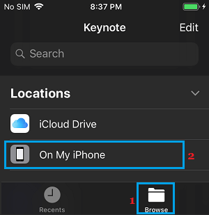 How to Transfer Keynote Presentations to iPad or iPhone - 73