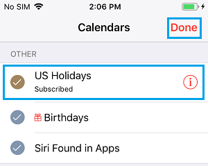 How To Add Us Holidays To Iphone Calendar?