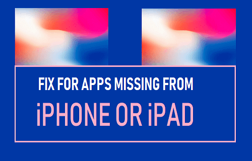 Apps Missing From iPhone or iPad