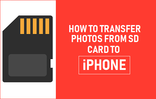 Transfer Photos From SD Card to iPhone