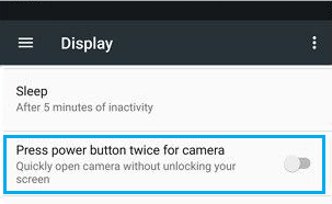 how to disable power button