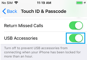 How to Disable  Unlock iPhone to Use Accessories  Message - 34
