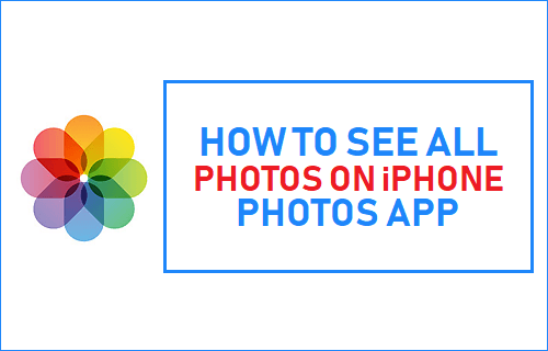 See All Photos On iPhone Photos App