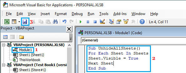 How to Hide And Unhide Sheets in Excel