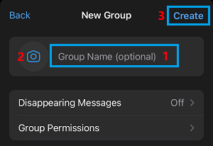 Create New WhatsApp Group