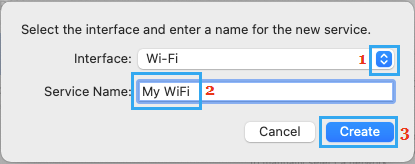 Create WiFi Network on Mac