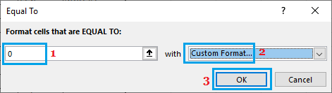 Apply Custom Formatting in Excel