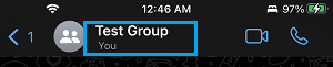 Name of WhatsApp Group