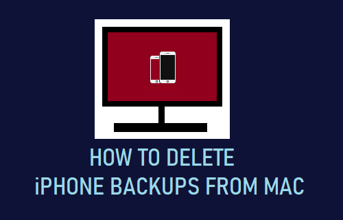 Delete iPhone Backups From Mac