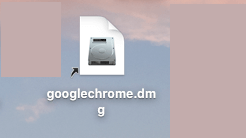 Open Google Chrome DMG File on Mac